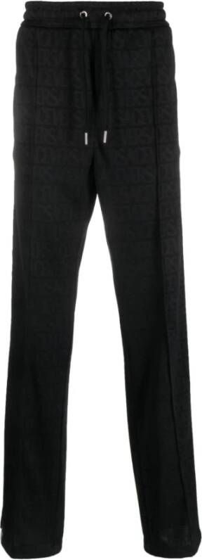 Versace Wide Trousers Zwart Heren