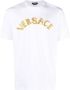 Versace Korte mouwen T-shirt met ronde hals White Heren - Thumbnail 4