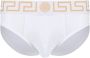 Versace Witte katoenen Greca tailleband slips White Heren - Thumbnail 4