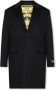 Versace Wollen jas Zwart Heren - Thumbnail 1