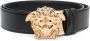 Versace Zwart Omkeerbare Leren Riem met Medusa Gesp Black Heren - Thumbnail 1