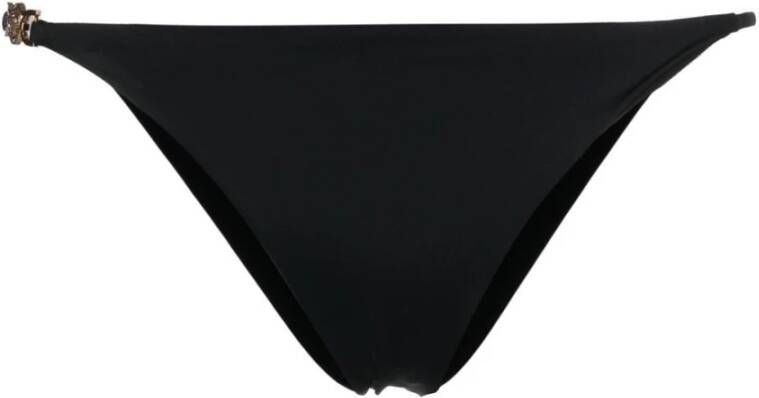 Versace Zwarte driehoekige bikinibroekjes Black Dames