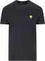 Versace Zwart Medusa-geborduurd Katoenen T-Shirt Black Heren - Thumbnail 1