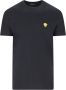 Versace Zwarte Medusa Geborduurde T-shirts en Polos Black Heren - Thumbnail 1