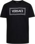 Versace Vintage Logo Zwarte T-shirts en Polos Black Heren - Thumbnail 1