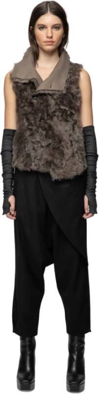 Vespucci by VSP Faux Fur & Shearling Jackets Beige Dames