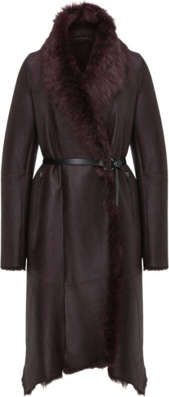Vespucci by VSP Leather Jackets Rood Dames