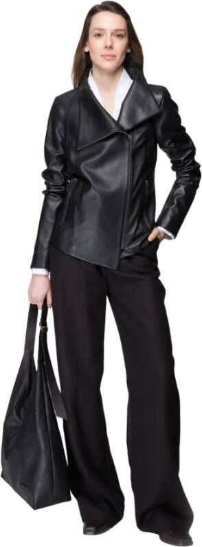 Vespucci by VSP Leather Jackets Zwart Dames