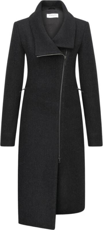 Vespucci by VSP Pamelia Niobe Wollen Jas Gray Dames