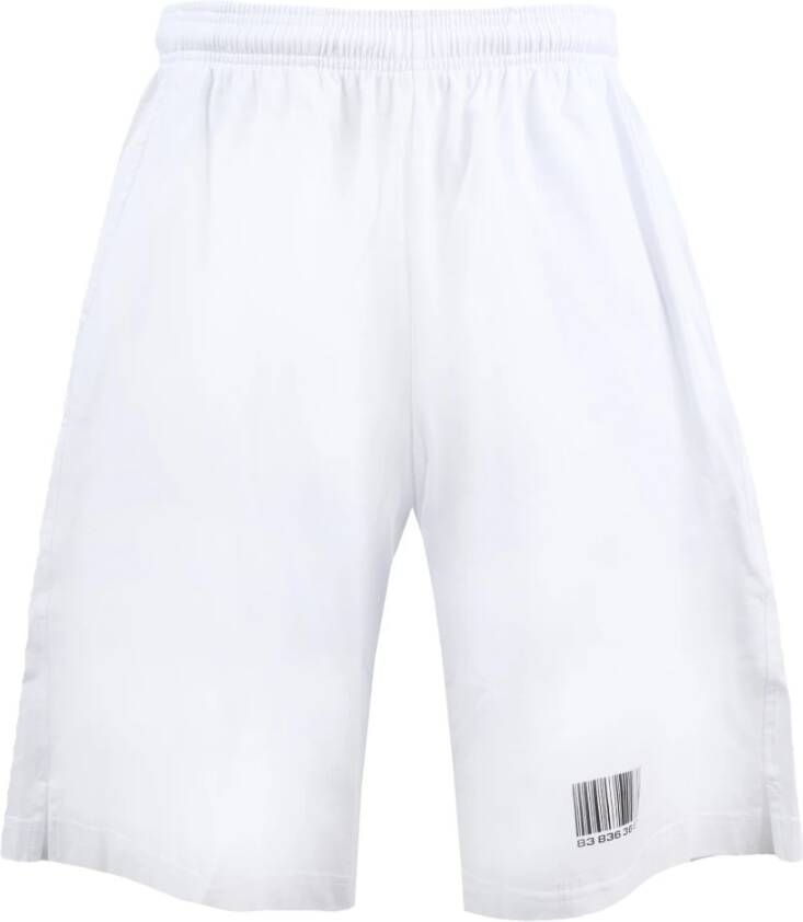 Vetements Casual Shorts White Heren