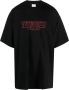 Vetements Moderne Crewneck T-Shirt voor Heren Zwart Heren - Thumbnail 1