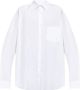Vetements Witte Logo Print Overhemd Wit Heren - Thumbnail 2