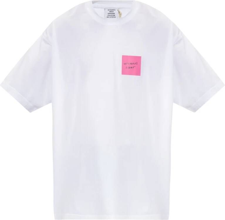 Vete ts Witte T-shirts en poloshirts White
