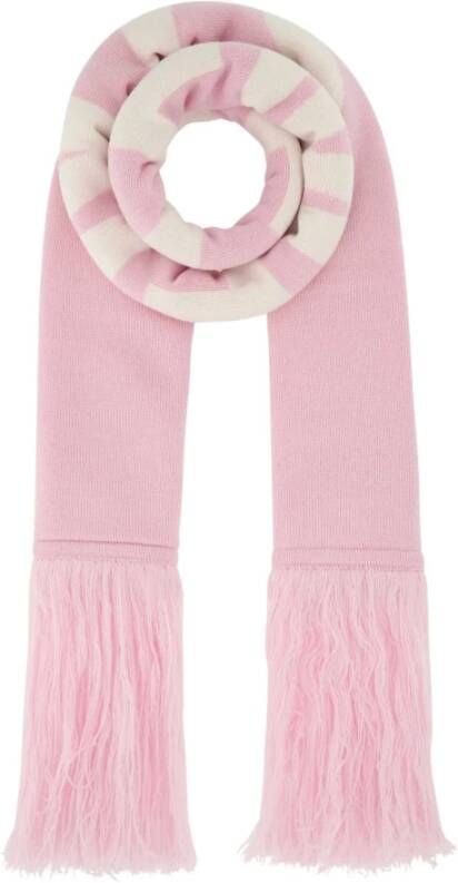 Vetements Lichtroze wollen sjaal Pink Dames