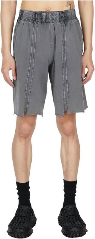 Vetements Shorts met elastische tailleband Zwart Heren
