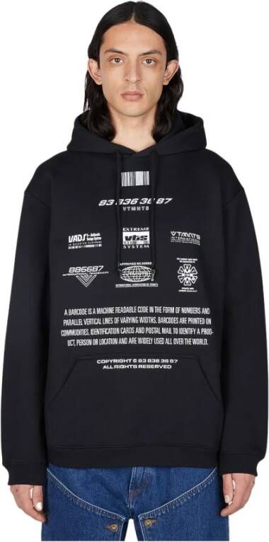 Vetements Sweatshirts & Hoodies Zwart Unisex
