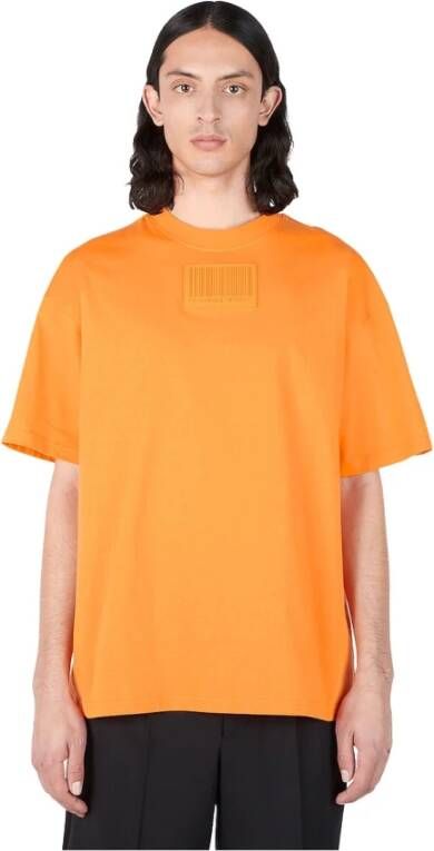 Vetements T-Shirts Oranje Heren