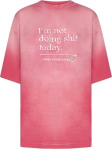 Vetements T-Shirts Roze Dames