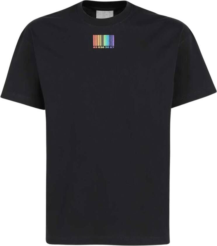 Vetements T-Shirts Zwart Heren