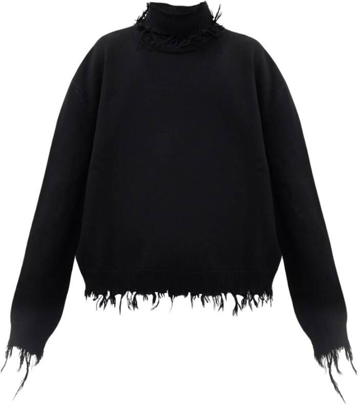 Vetements Wollen trui Zwart Heren