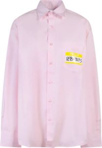 Vetements Women Clothing Shirts Ua53Sh500P Roze Dames