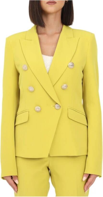 ViCOLO Blazerjas Yellow Dames