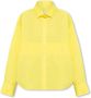 Victoria Beckham Biologisch katoenen shirt Yellow Dames - Thumbnail 1