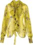 Victoria Beckham Verhoog je stijl met Romantische Blouse Yellow Dames - Thumbnail 1