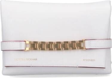 Victoria Beckham Stijlvolle witte Clutch Tas voor vrouwen White Dames