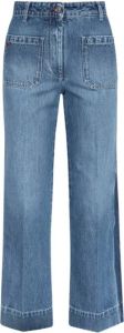 Victoria Beckham Flared Jeans Blauw Dames