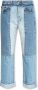 Victoria Beckham 8439 Licht Mid Vintage Gewassen Cropped Jeans Blue Dames - Thumbnail 1