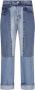 Victoria Beckham 8439 Licht Mid Vintage Gewassen Cropped Jeans Blue Dames - Thumbnail 1