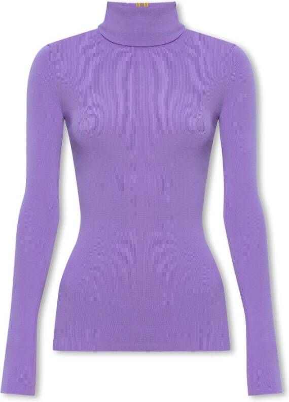 Victoria Beckham Stijlvolle Sweatshirts Hoodies Purple Dames
