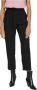 Vila Zwarte vetersluiting broek voor vrouwen Black Dames - Thumbnail 2