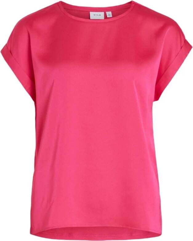 Vila T-shirt met ronde hals model 'VIELLETTE' - Foto 2