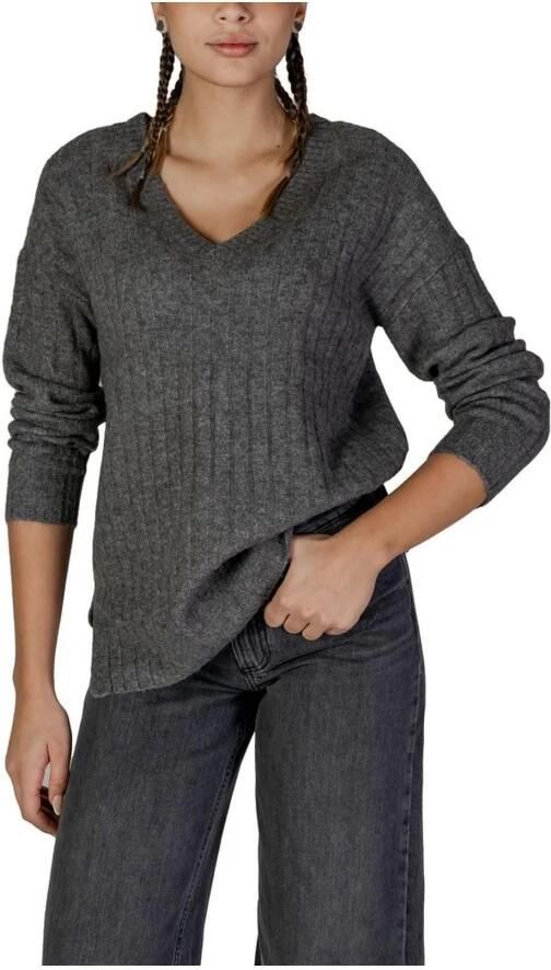Vila Trui VIMIRAZ L S REV V-NECK KNIT PULLOVER BF 14099672