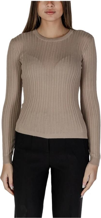 Vila Trui Vimullie L S O-Neck Rib Knit Top Pb 14103412 - Foto 3