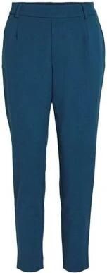 Vila Blauwe Damesbroek voor Herfst Winter Blue Dames - Foto 2