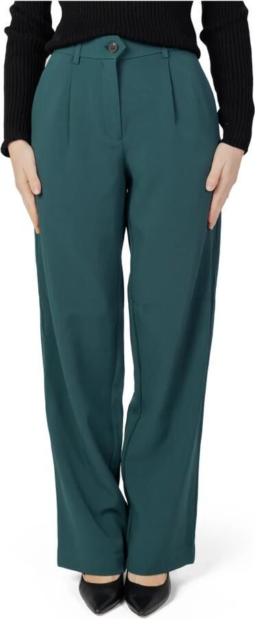 Vila Bootcut Broek voor Vrouwen Green Dames - Foto 5