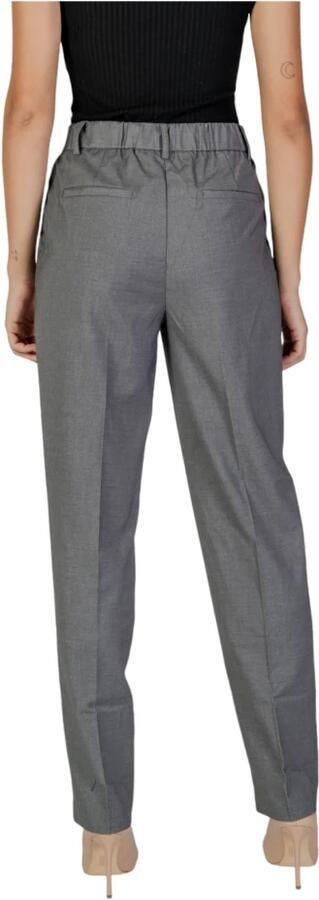 Vila High waist broek met bandplooien model 'RILEY LANYA'