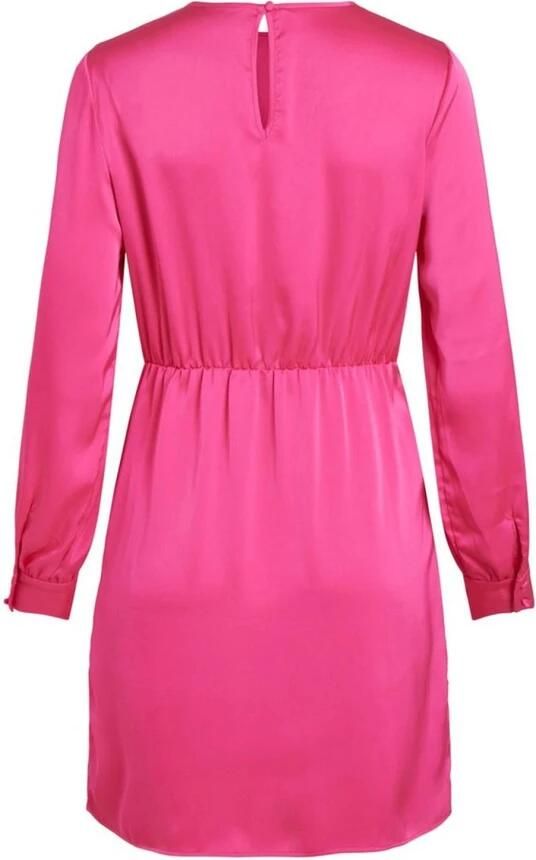 Vila Korte Jurk VIANNES O-NECK L S SHORT 1403842 - Foto 2