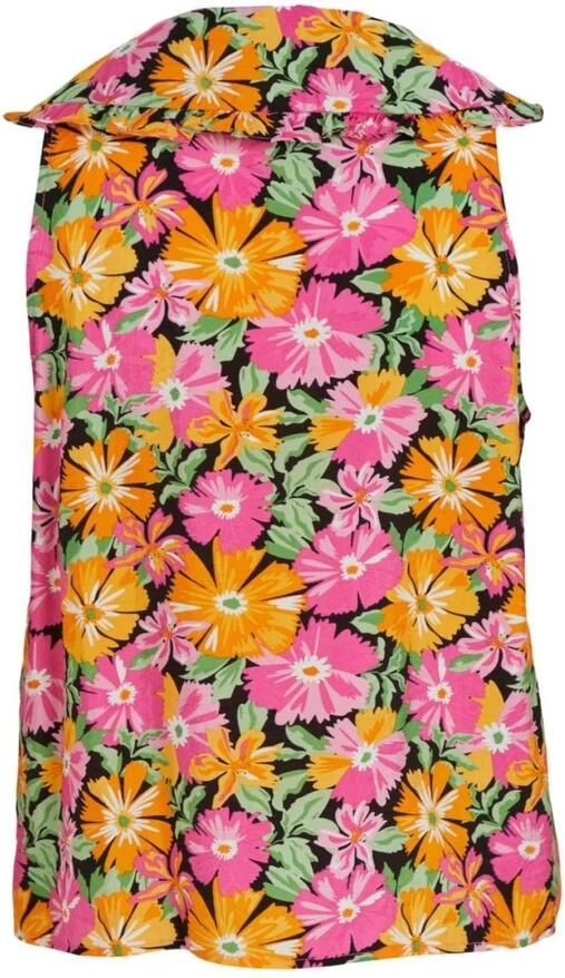 Vila Roze Polyester T-shirt met korte mouwen Multicolor Dames - Foto 3