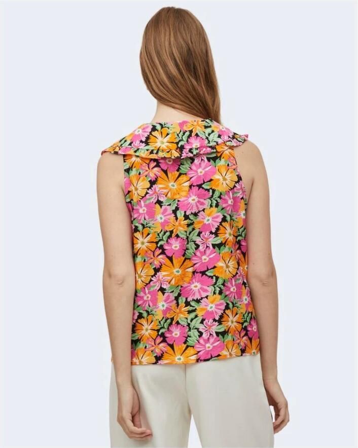 Vila Roze Polyester T-shirt met korte mouwen Multicolor Dames - Foto 2