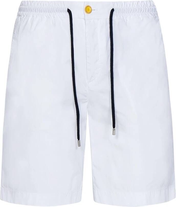 Vilebrequin Witte Casual Shorts met Elastische Tailleband White Heren