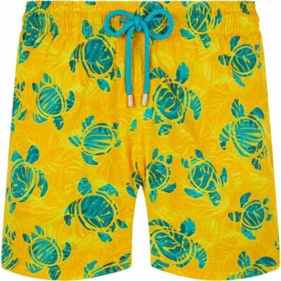 Vilebrequin Moorise Swim shorts Yellow Heren