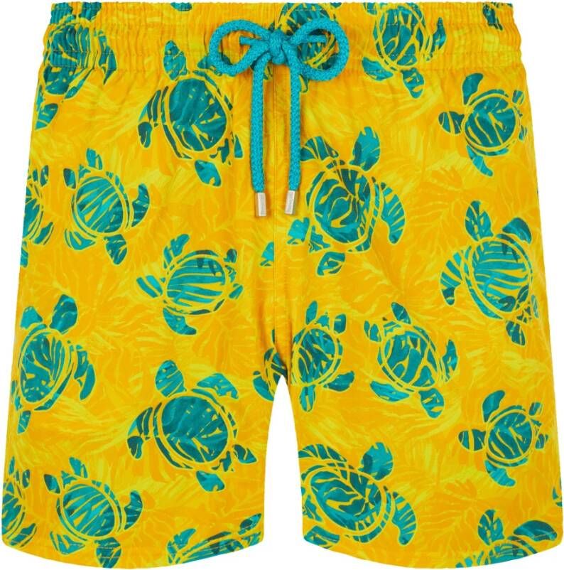 Vilebrequin Moorise Swim shorts Yellow Heren