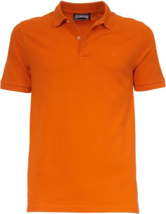Vilebrequin Polo Shirt Oranje Heren