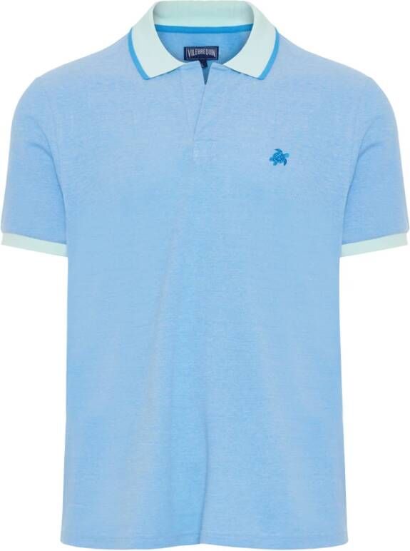 Vilebrequin Polo Shirts Blauw Heren