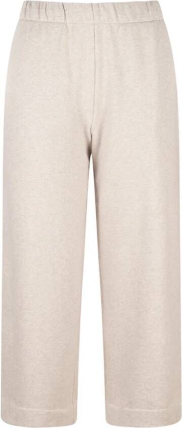 Vince Cropped Trousers Beige Dames