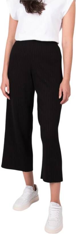 Vince Elegante en comfortabele broeken voor modieuze vrouwen Black Dames